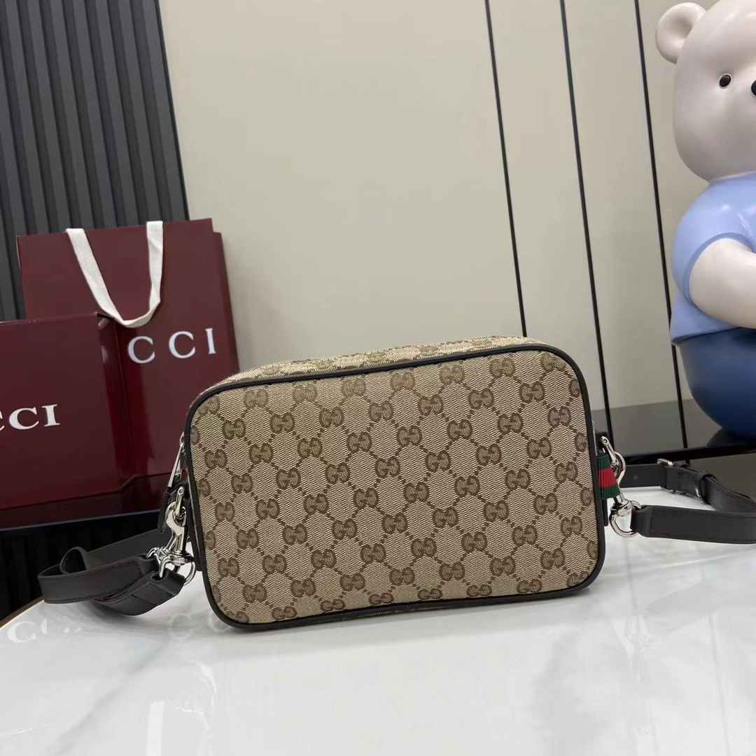 Gucci GG Canvas Small Crossbody Bag - DopestKickz