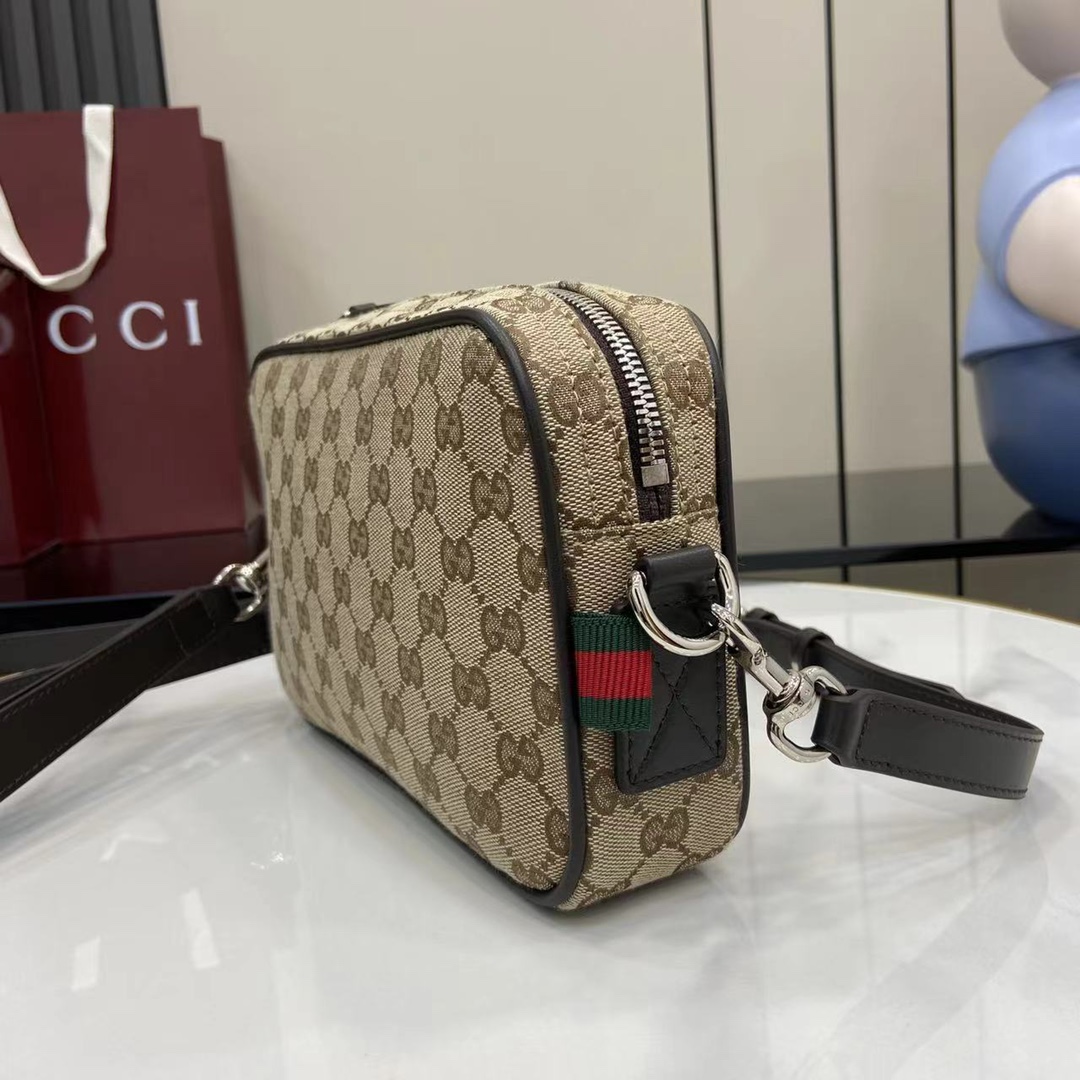 Gucci GG Canvas Small Crossbody Bag - DopestKickz