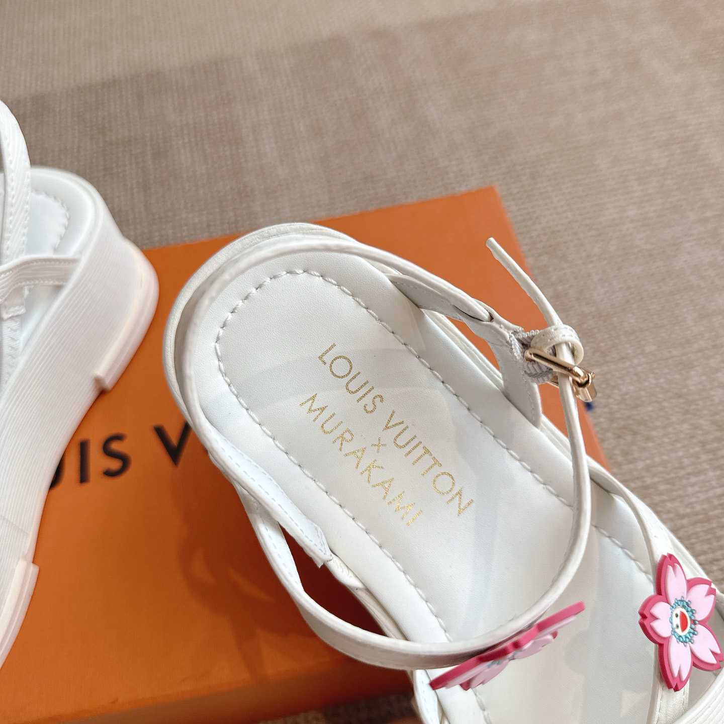 Louis Vuitton LV x TM Maya Platform Sandal - DopestKickz