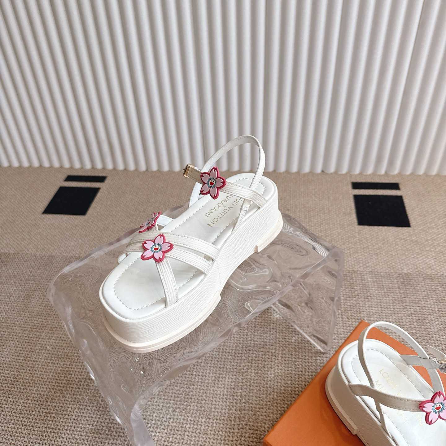 Louis Vuitton LV x TM Maya Platform Sandal - DopestKickz