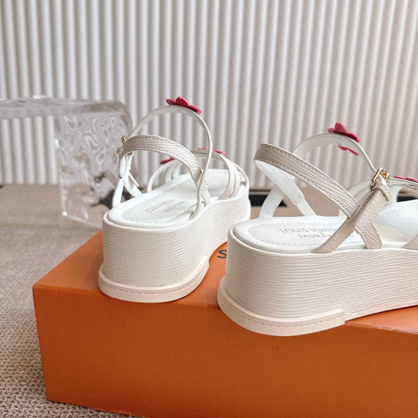 Louis Vuitton LV x TM Maya Platform Sandal - DopestKickz