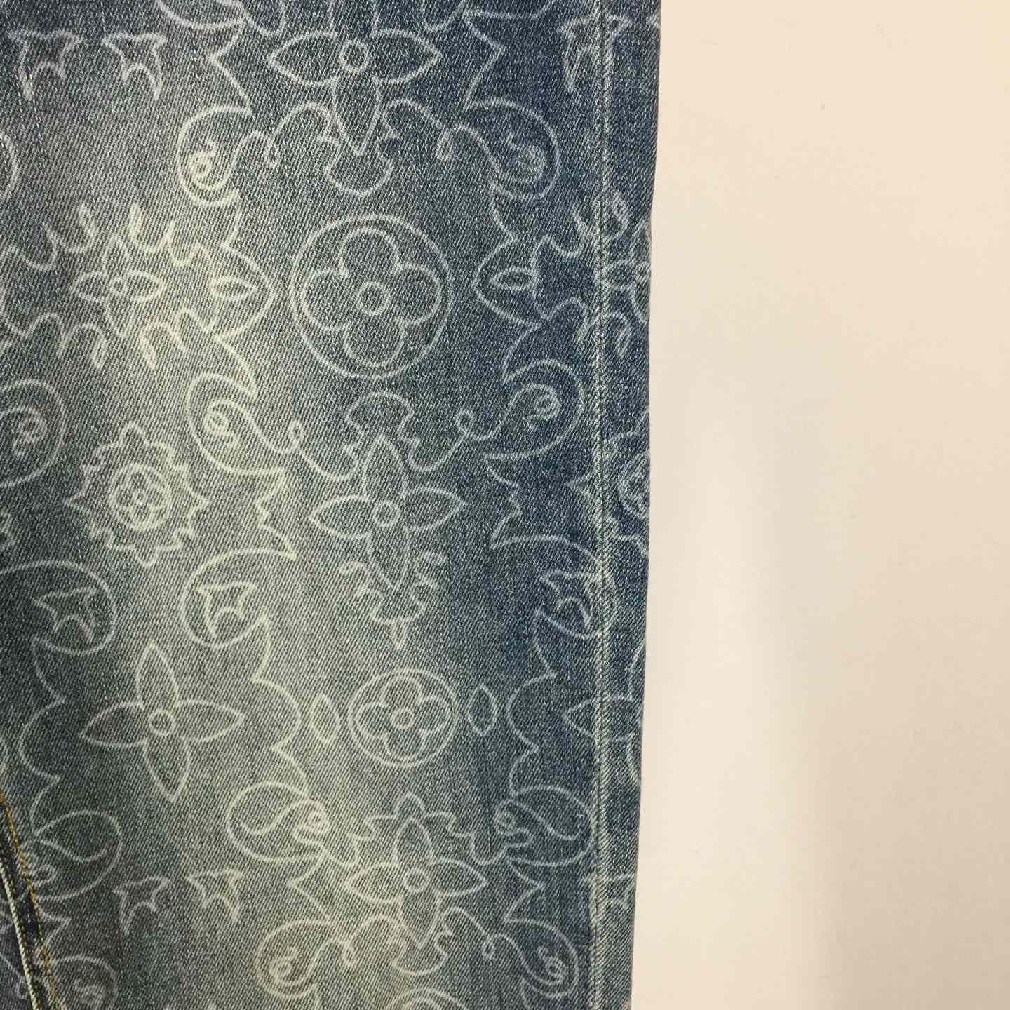 Louis Vuitton Monogram Jeans - DopestKickz