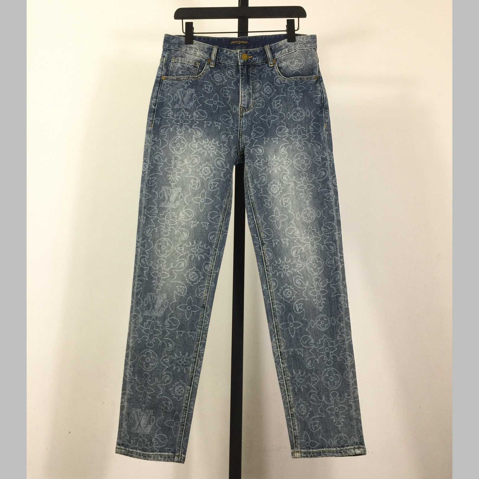 Louis Vuitton Monogram Jeans - DopestKickz