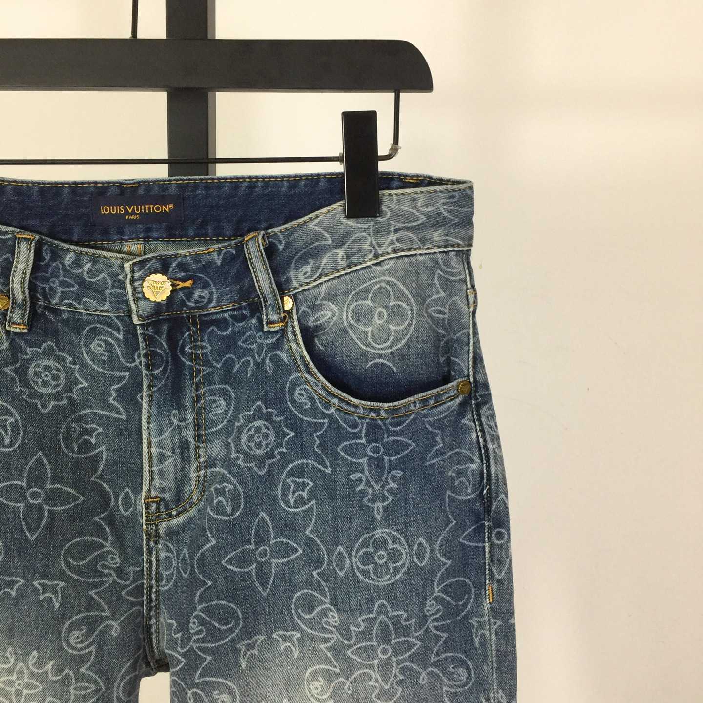 Louis Vuitton Monogram Jeans - DopestKickz