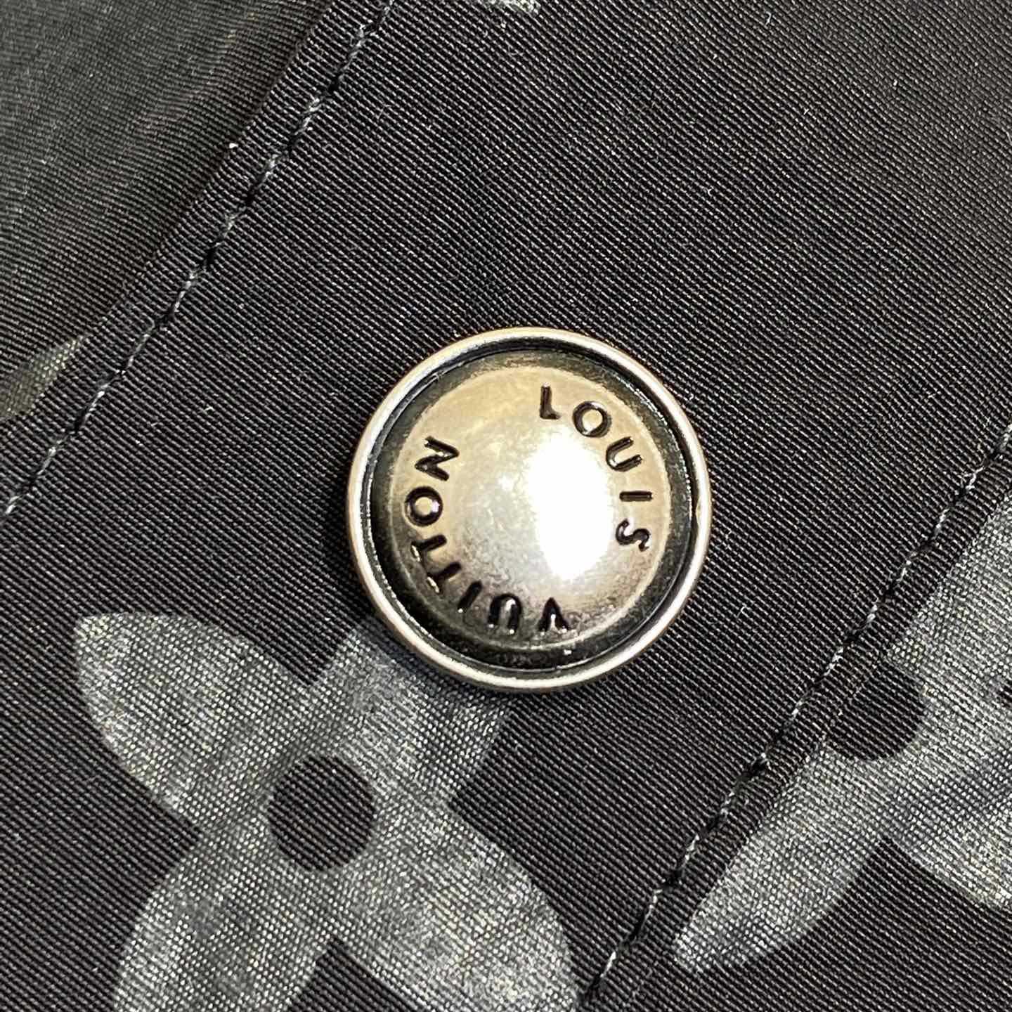 Louis Vuitton Monogram Moire Jacquard Silk Overshirt   1AGTGR - DopestKickz