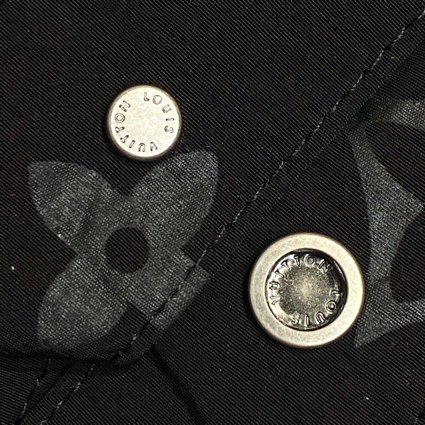 Louis Vuitton Monogram Moire Jacquard Silk Overshirt   1AGTGR - DopestKickz