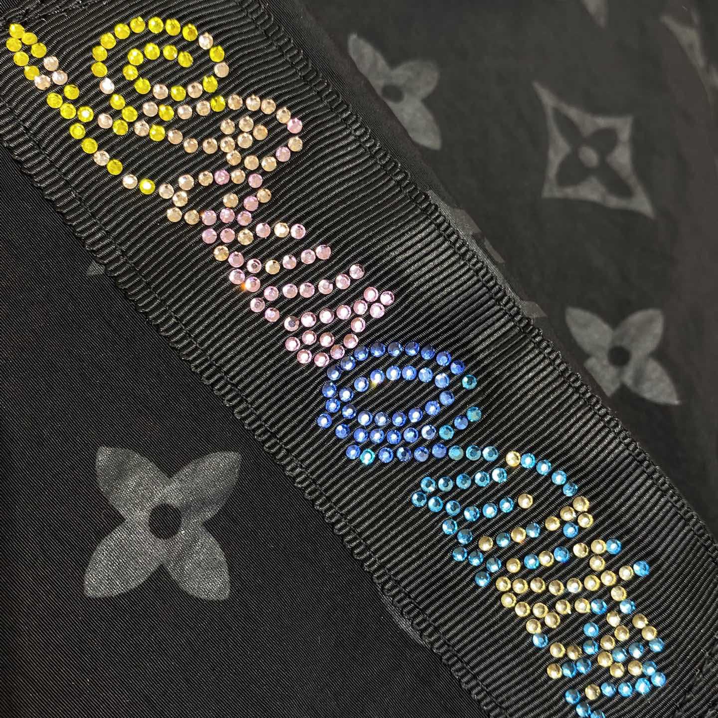 Louis Vuitton Monogram Moire Jacquard Silk Overshirt   1AGTGR - DopestKickz