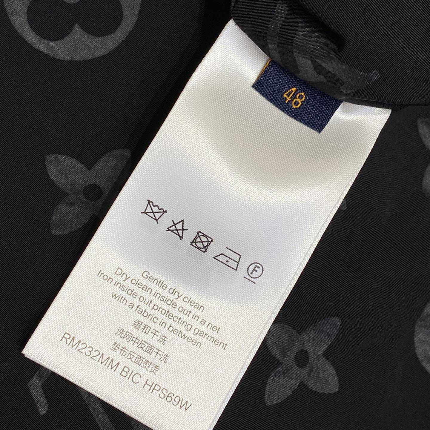 Louis Vuitton Monogram Moire Jacquard Silk Overshirt   1AGTGR - DopestKickz