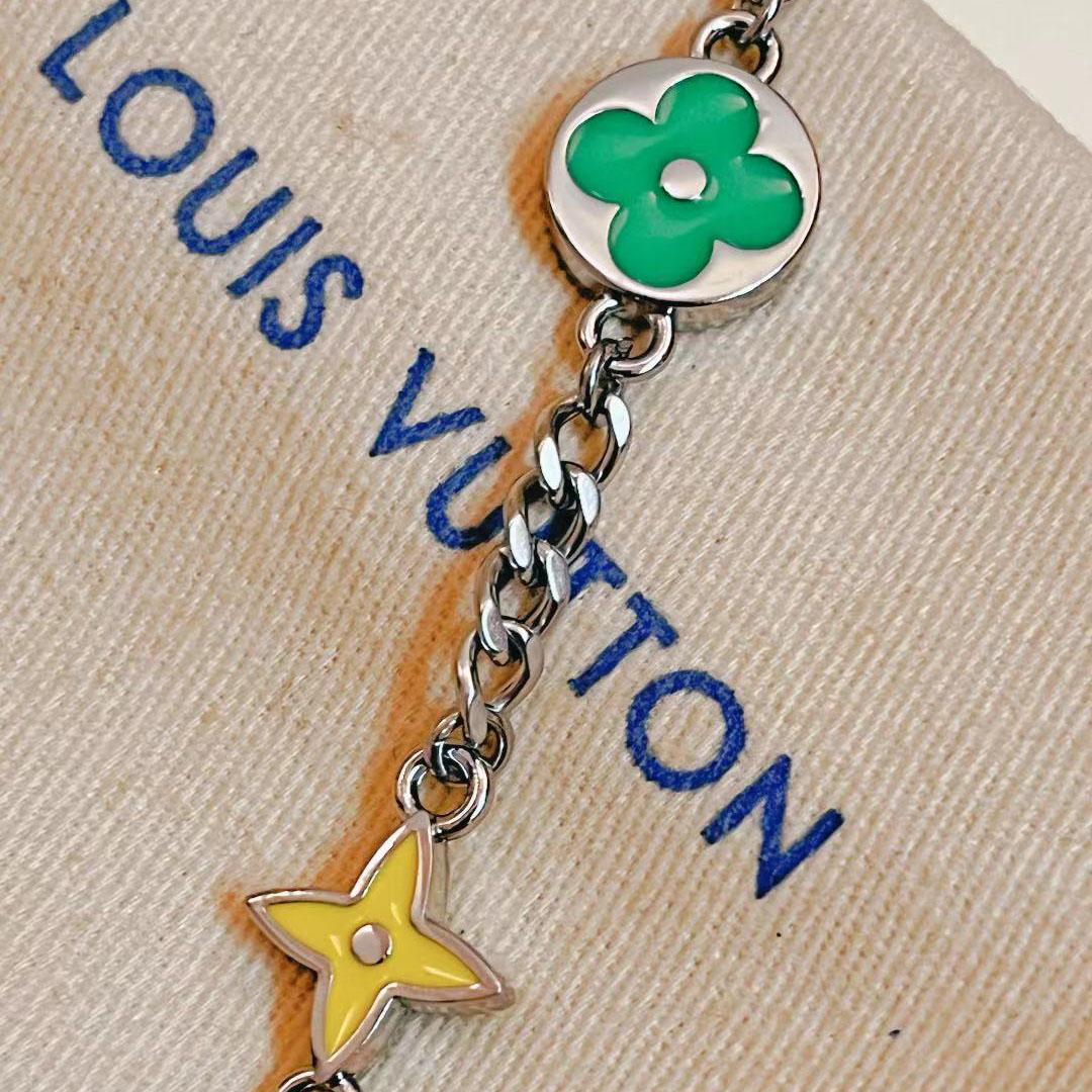 Louis Vuitton Monogram Row Bracelet  M1599A - DopestKickz