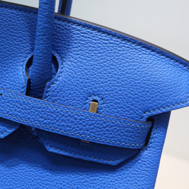 Hermes Birkin bag 30 Blue - DopestKickz