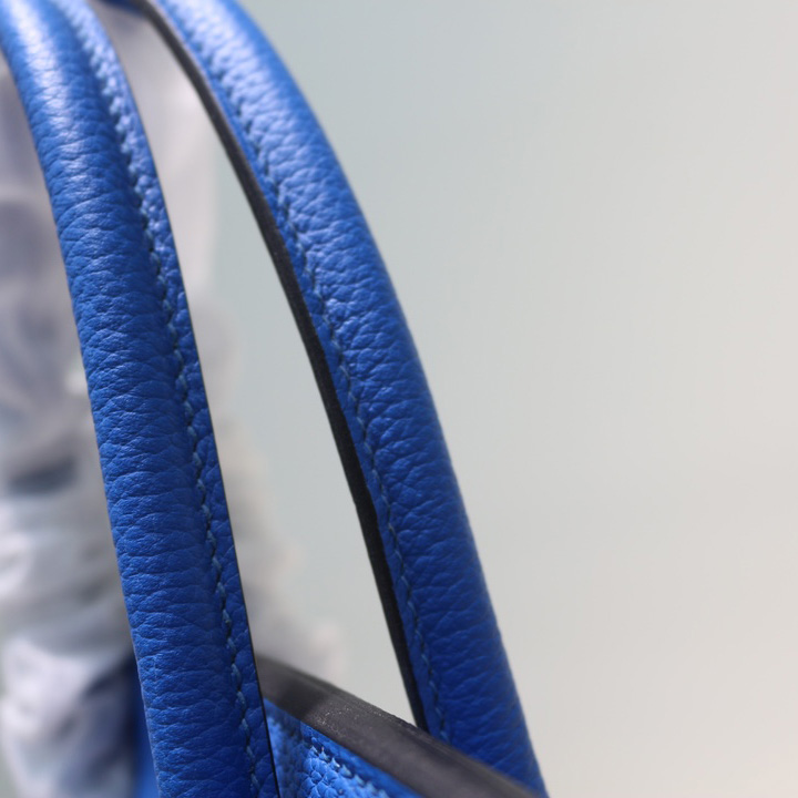 Hermes Birkin bag 30 Blue - DopestKickz