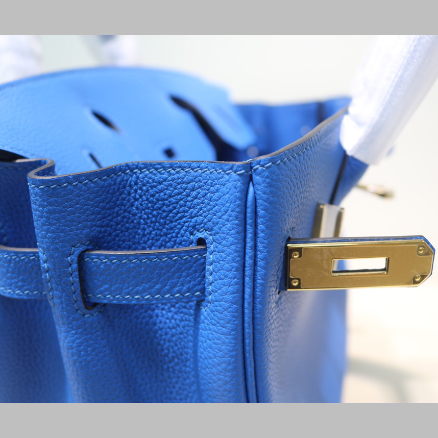 Hermes Birkin bag 30 Blue - DopestKickz