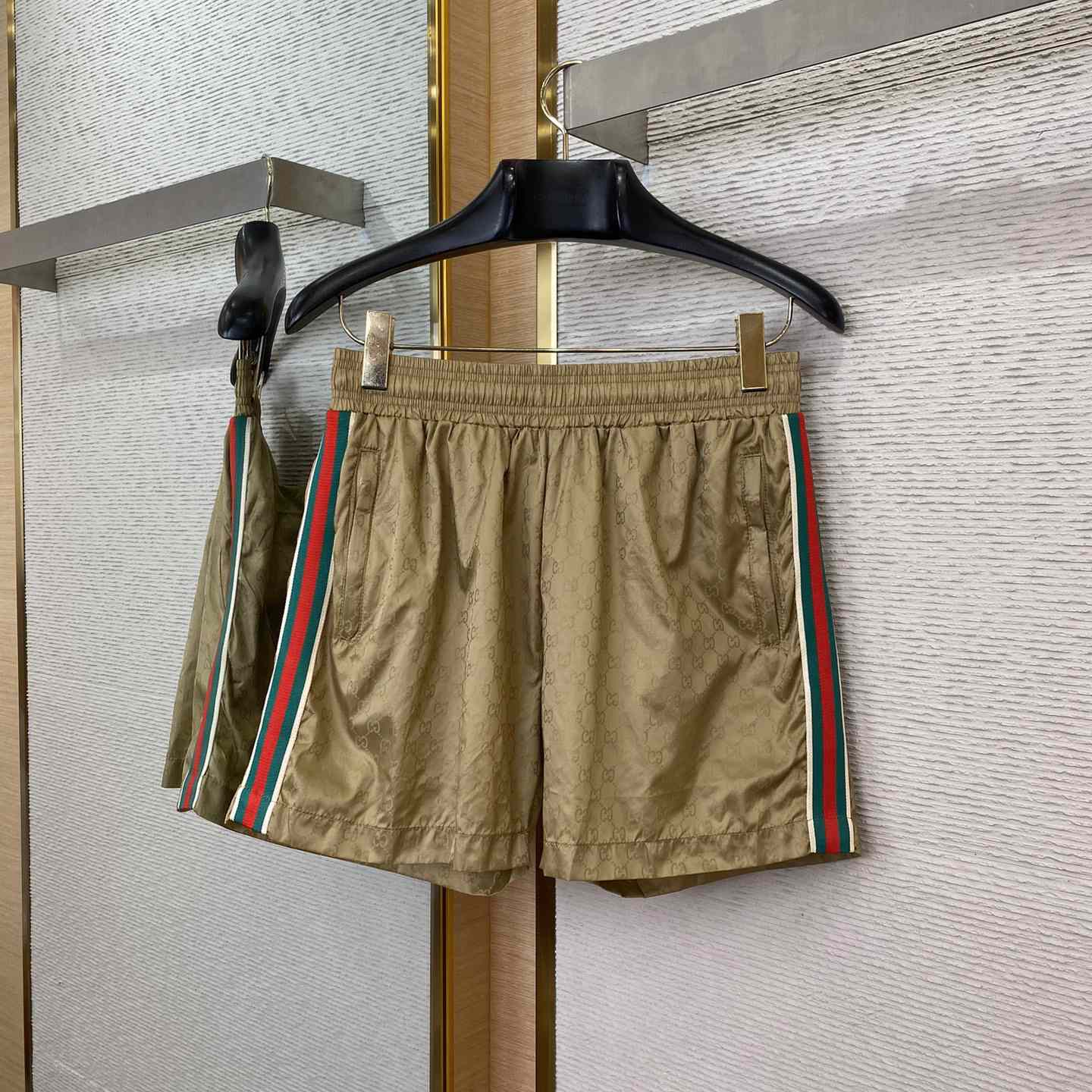 Gucci Gg Jacquard Nylon Swim Shorts - DopestKickz