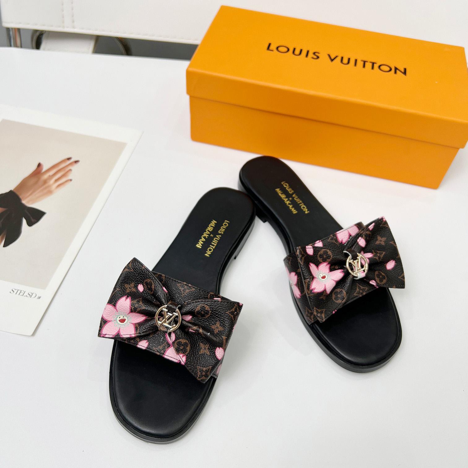 Louis Vuitton LV x TM Lily Flat Mule   1AGVYB - DopestKickz