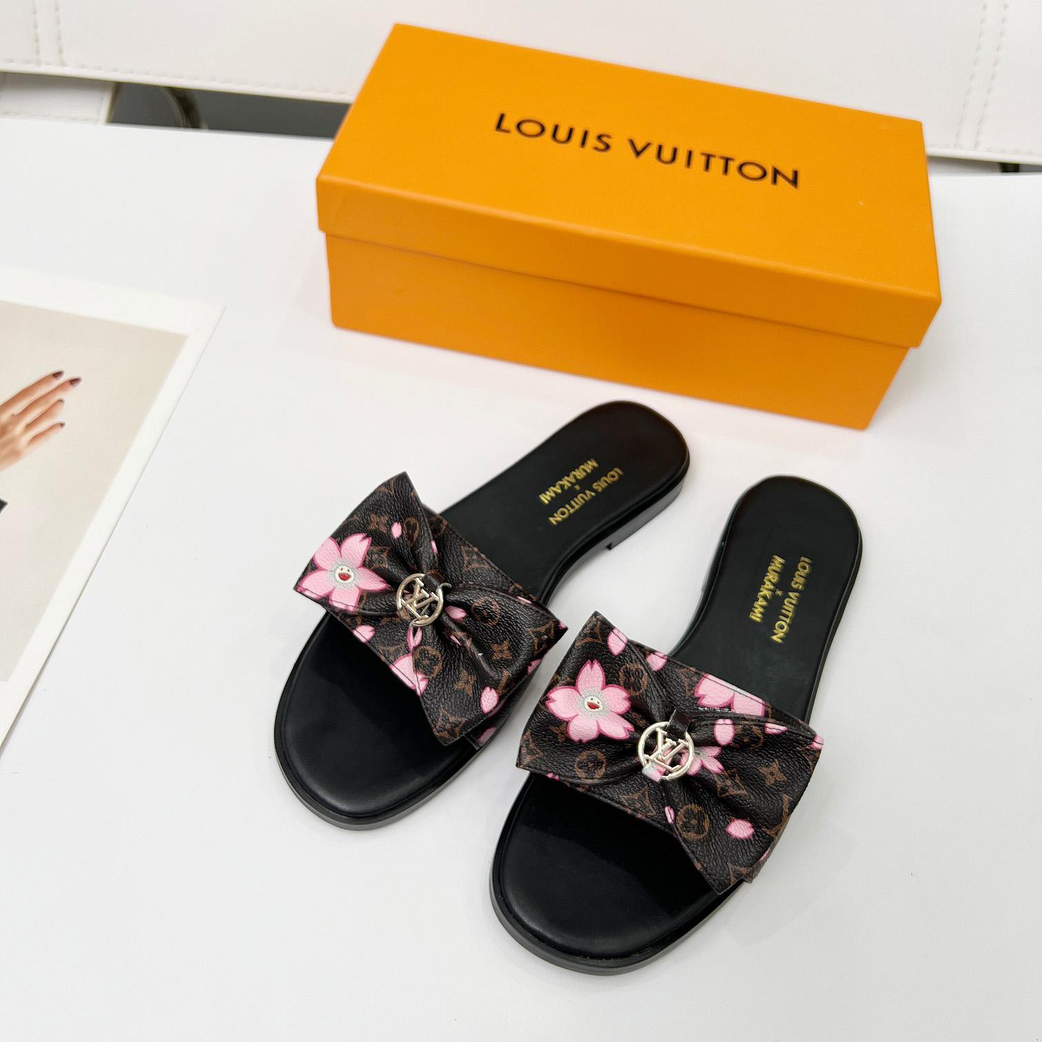 Louis Vuitton LV x TM Lily Flat Mule   1AGVYB - DopestKickz