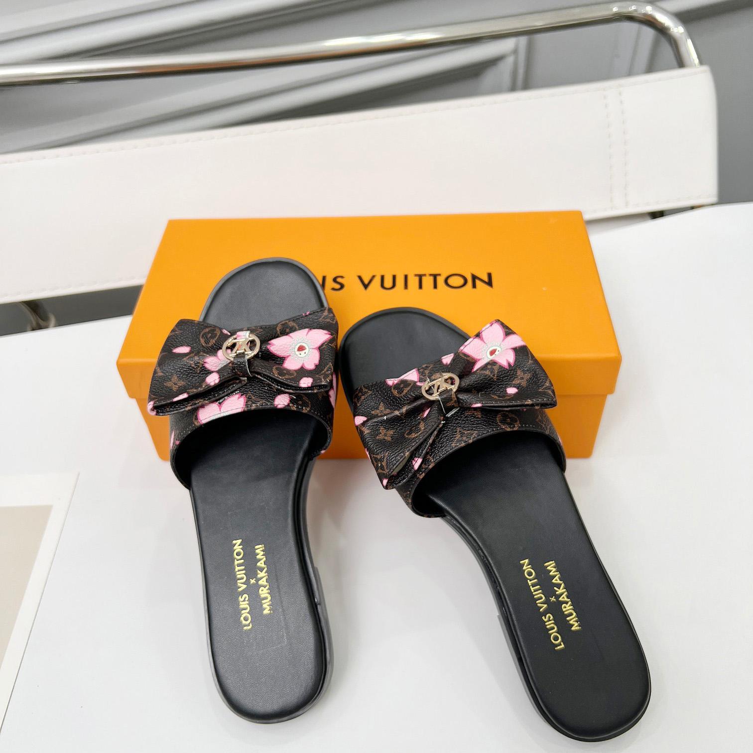 Louis Vuitton LV x TM Lily Flat Mule   1AGVYB - DopestKickz