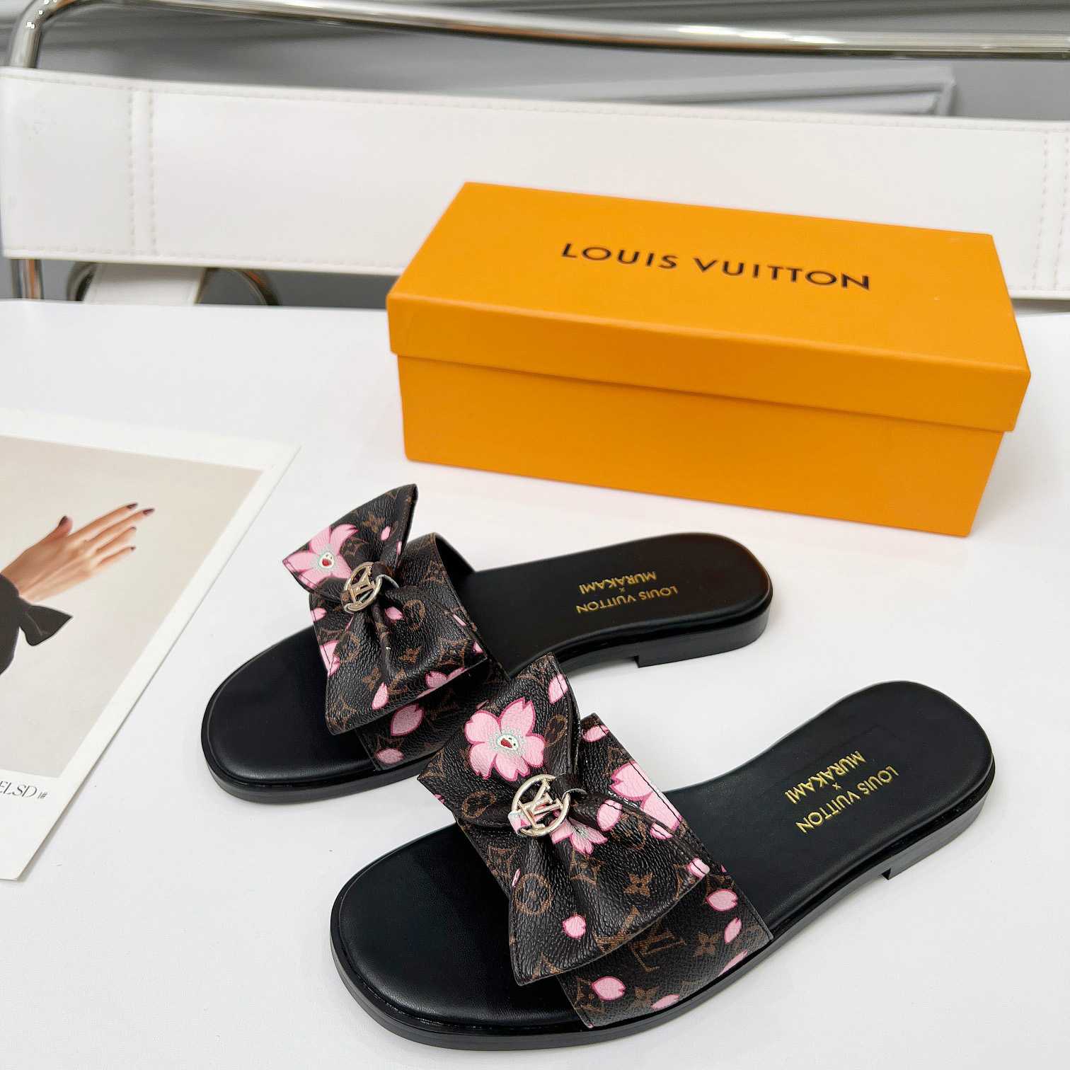 Louis Vuitton LV x TM Lily Flat Mule   1AGVYB - DopestKickz