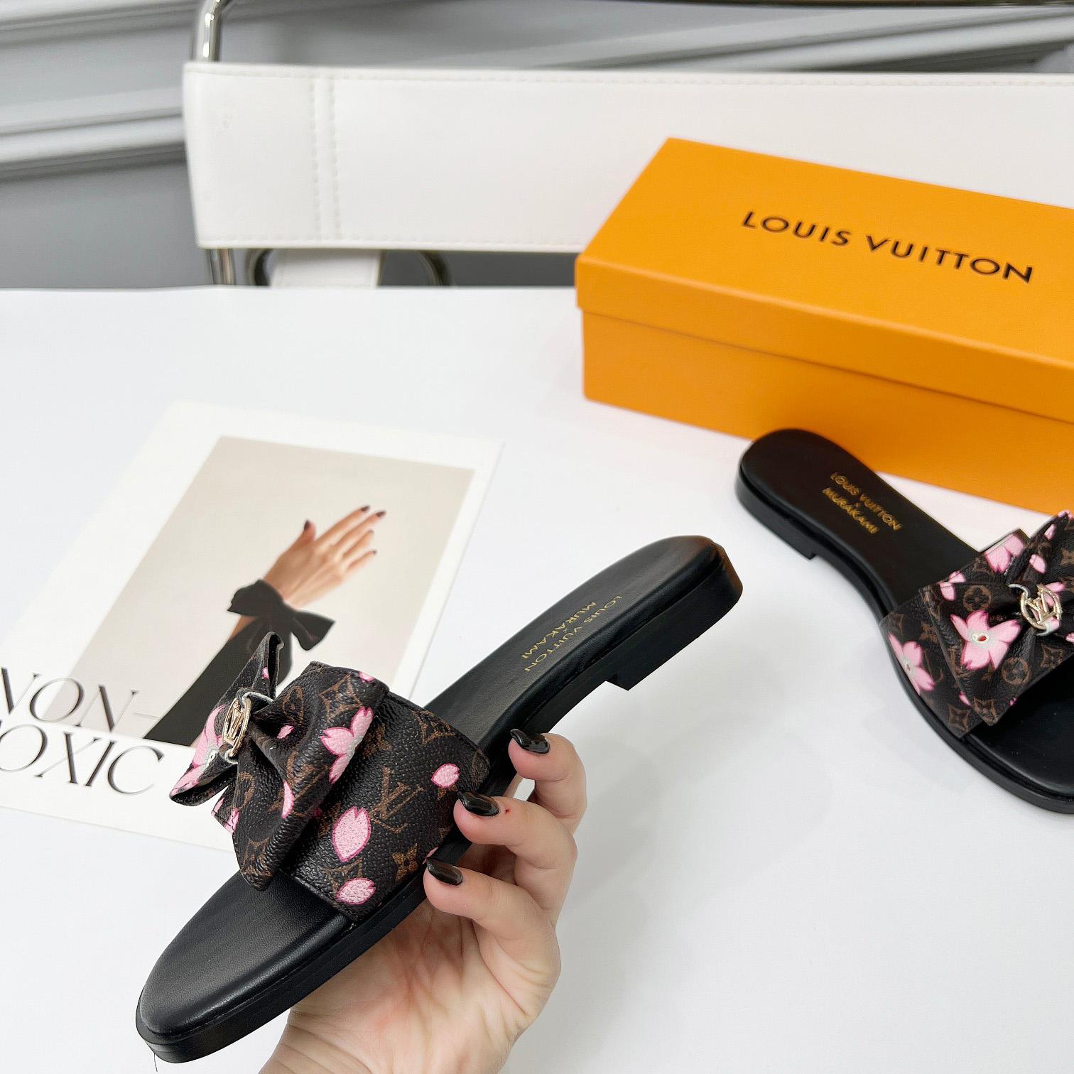Louis Vuitton LV x TM Lily Flat Mule   1AGVYB - DopestKickz