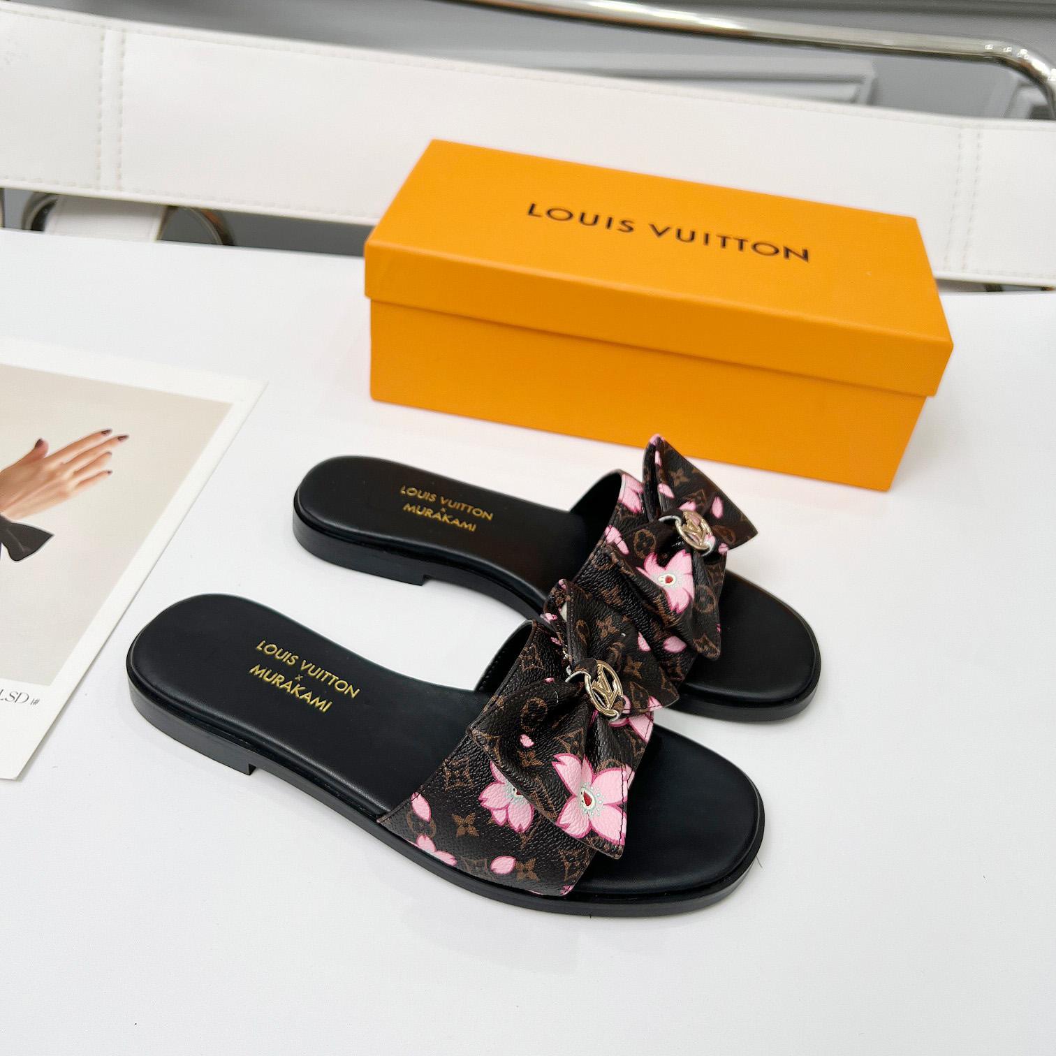 Louis Vuitton LV x TM Lily Flat Mule   1AGVYB - DopestKickz