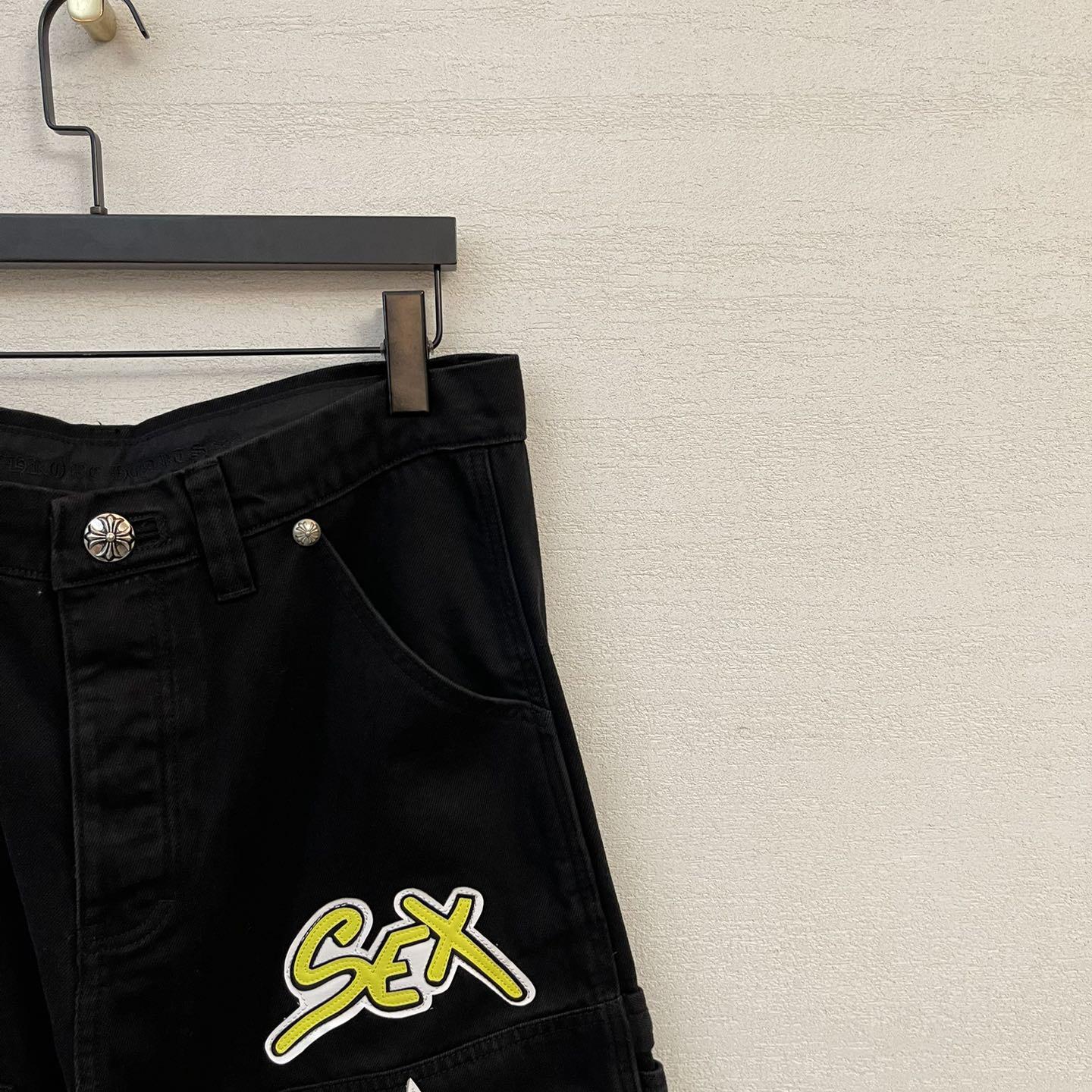 Chrome Hearts Matty Boy Sex Records Black Jean - DopestKickz