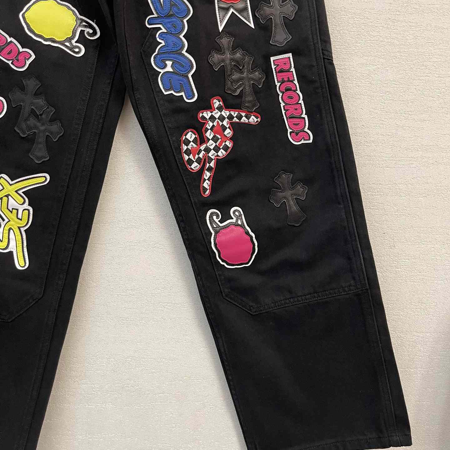 Chrome Hearts Matty Boy Sex Records Black Jean - DopestKickz