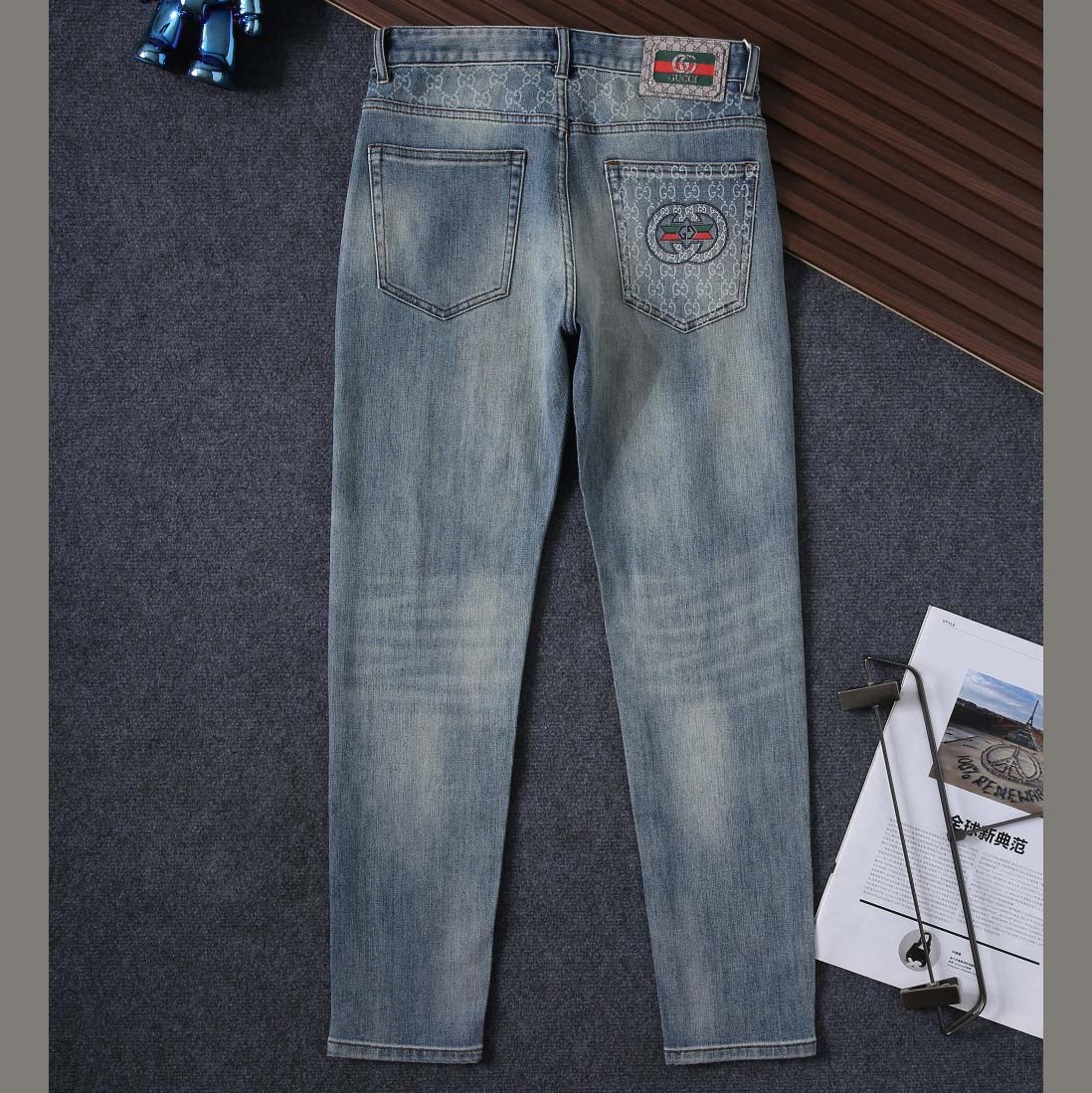 Gucci GG Denim Jeans - DopestKickz