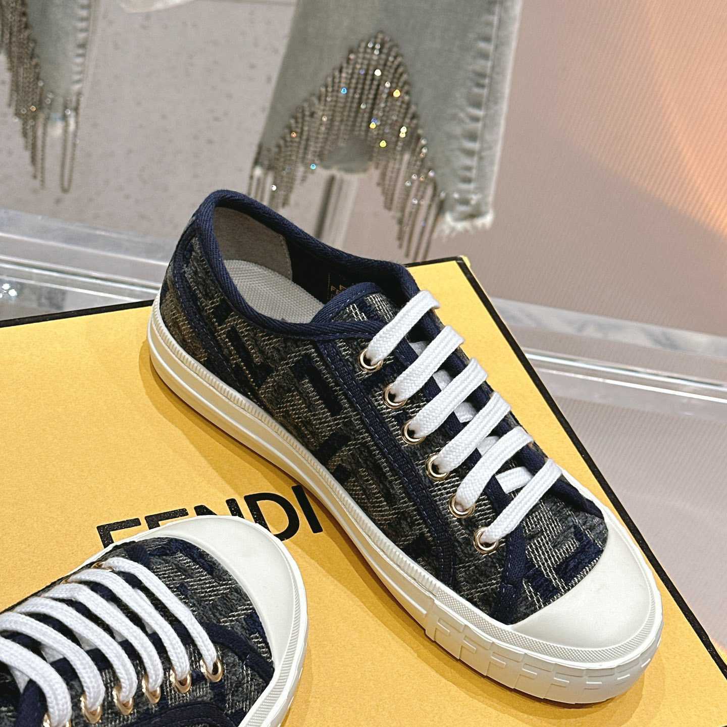 Fendi Domino Sneakers - DopestKickz