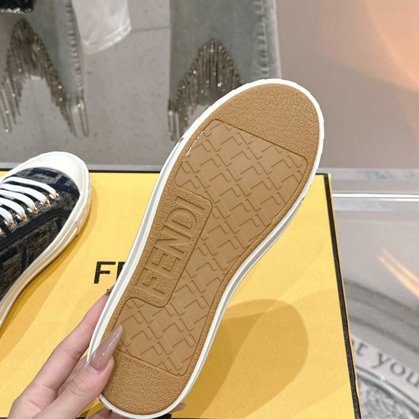 Fendi Domino Sneakers - DopestKickz