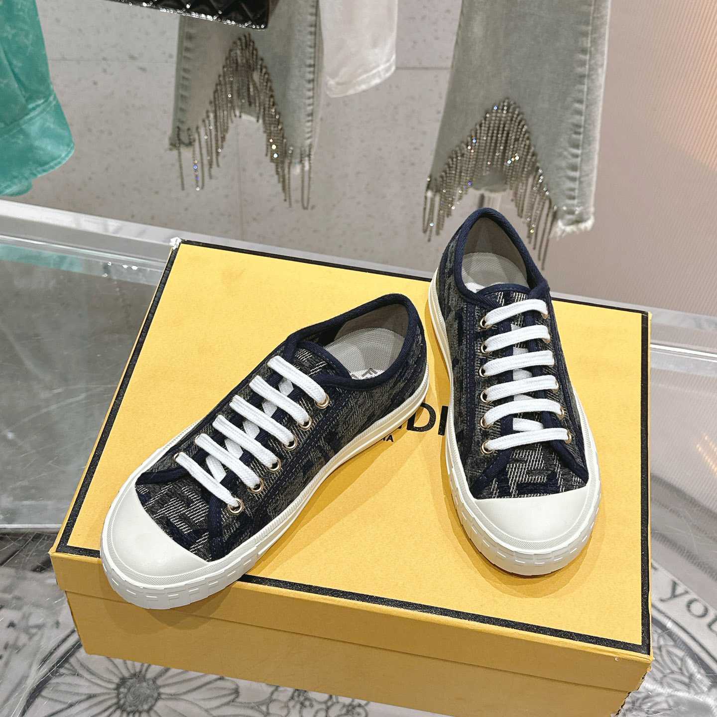Fendi Domino Sneakers - DopestKickz