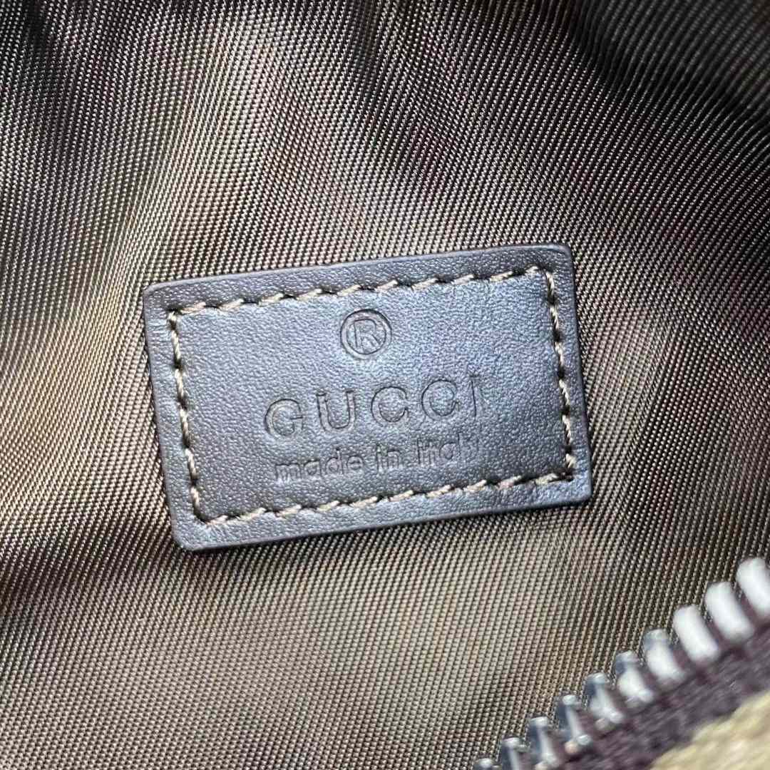Gucci GG Canvas Mini Cylinder Bag - DopestKickz