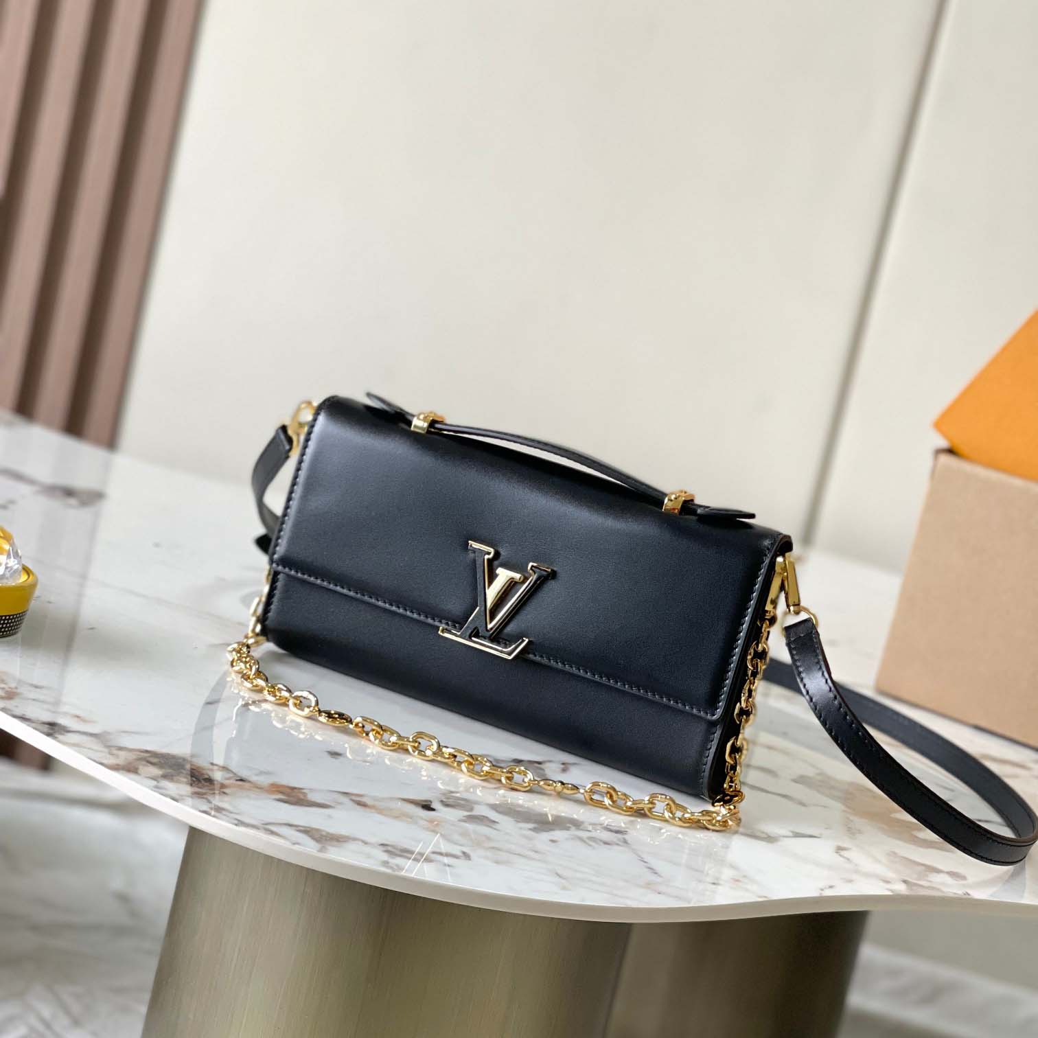 Louis Vuitton Wallet On Chain Capucines   M12143 - DopestKickz