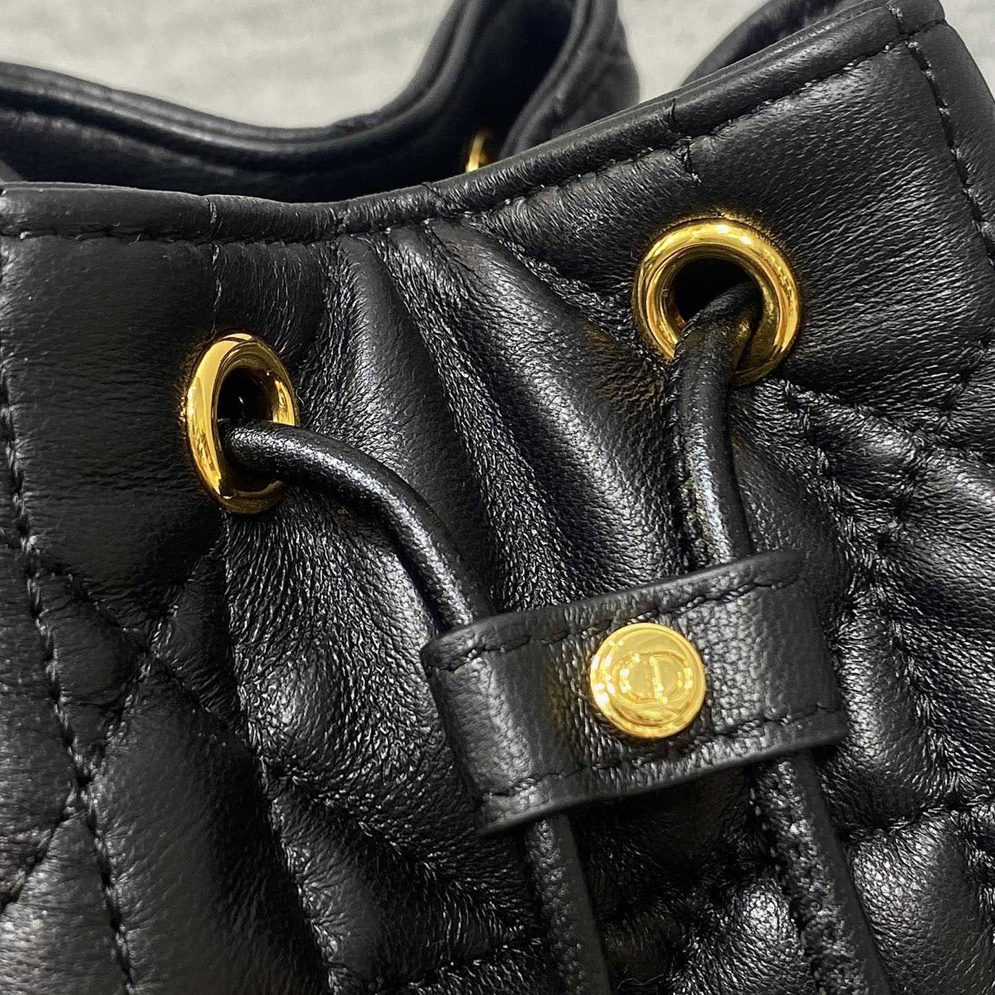 Dior Small Dior Caro Bucket Bag  - DopestKickz