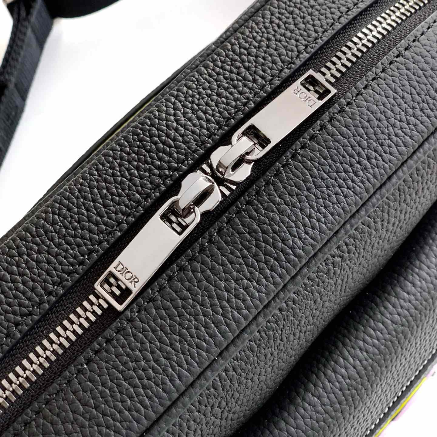 Dior And Kaws Mini Rider 2.0 Zipped Messenger Bag   - DopestKickz