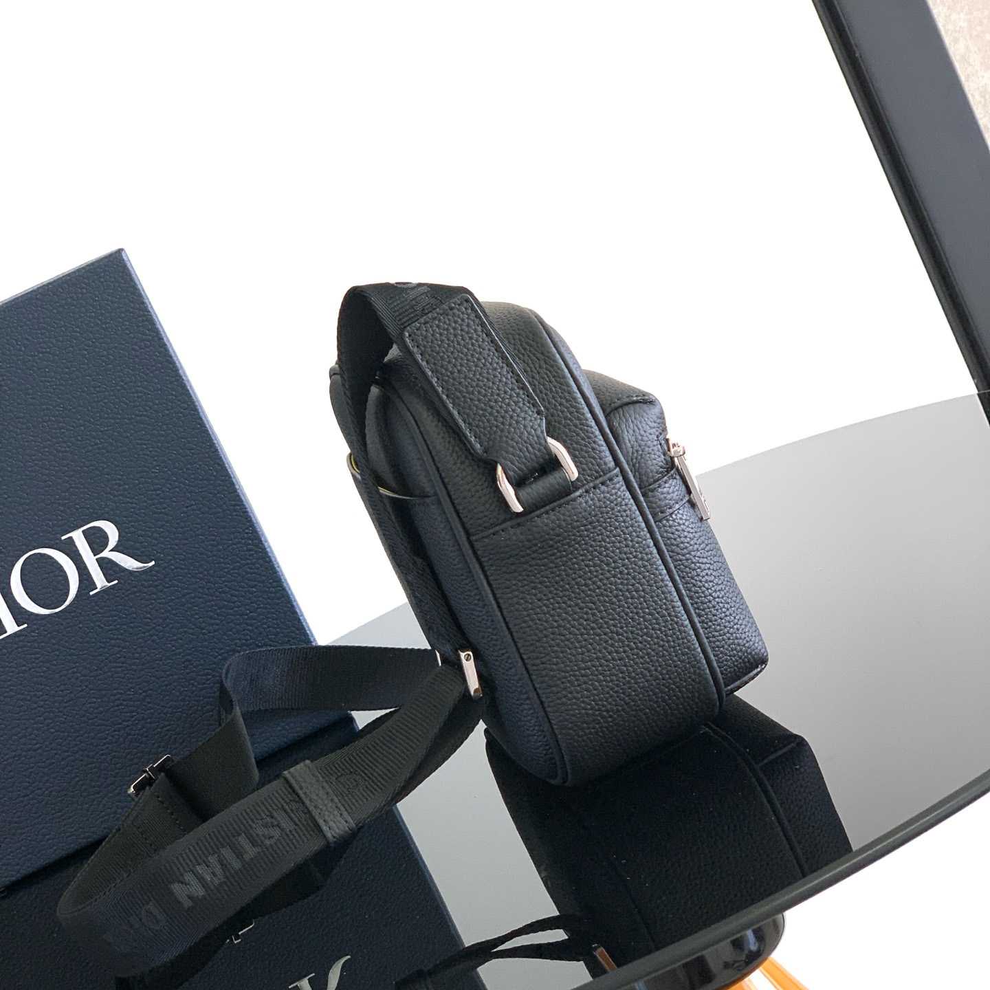 Dior And Kaws Mini Rider 2.0 Zipped Messenger Bag   - DopestKickz