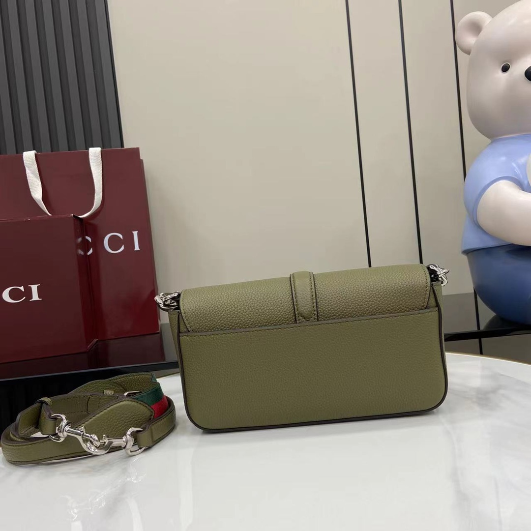 Gucci Small Crossbody Bag With Hook Closure - DopestKickz