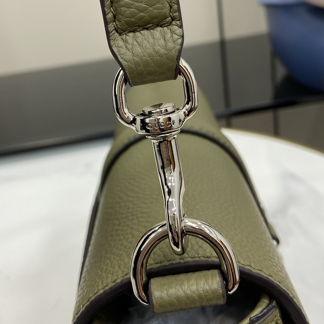 Gucci Small Crossbody Bag With Hook Closure - DopestKickz