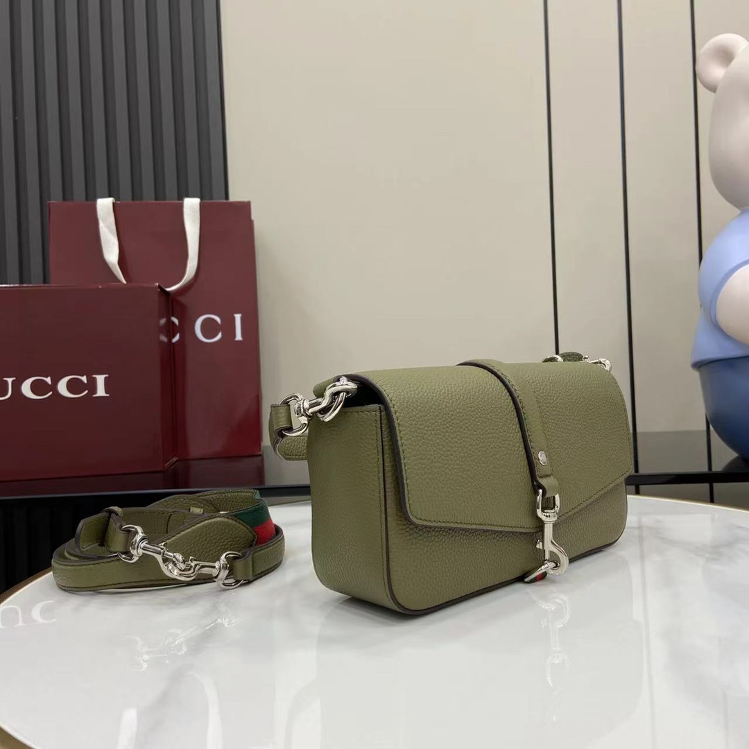 Gucci Small Crossbody Bag With Hook Closure - DopestKickz