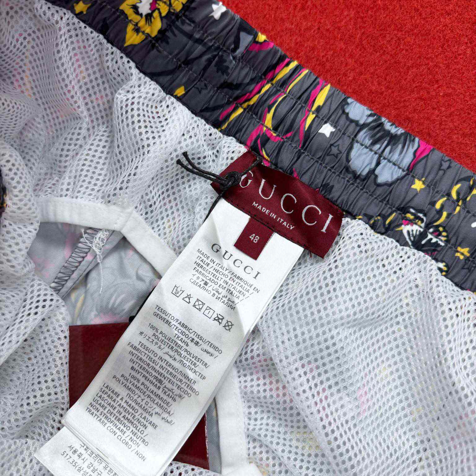 Gucci Punk Floral-print Cotton Short - DopestKickz