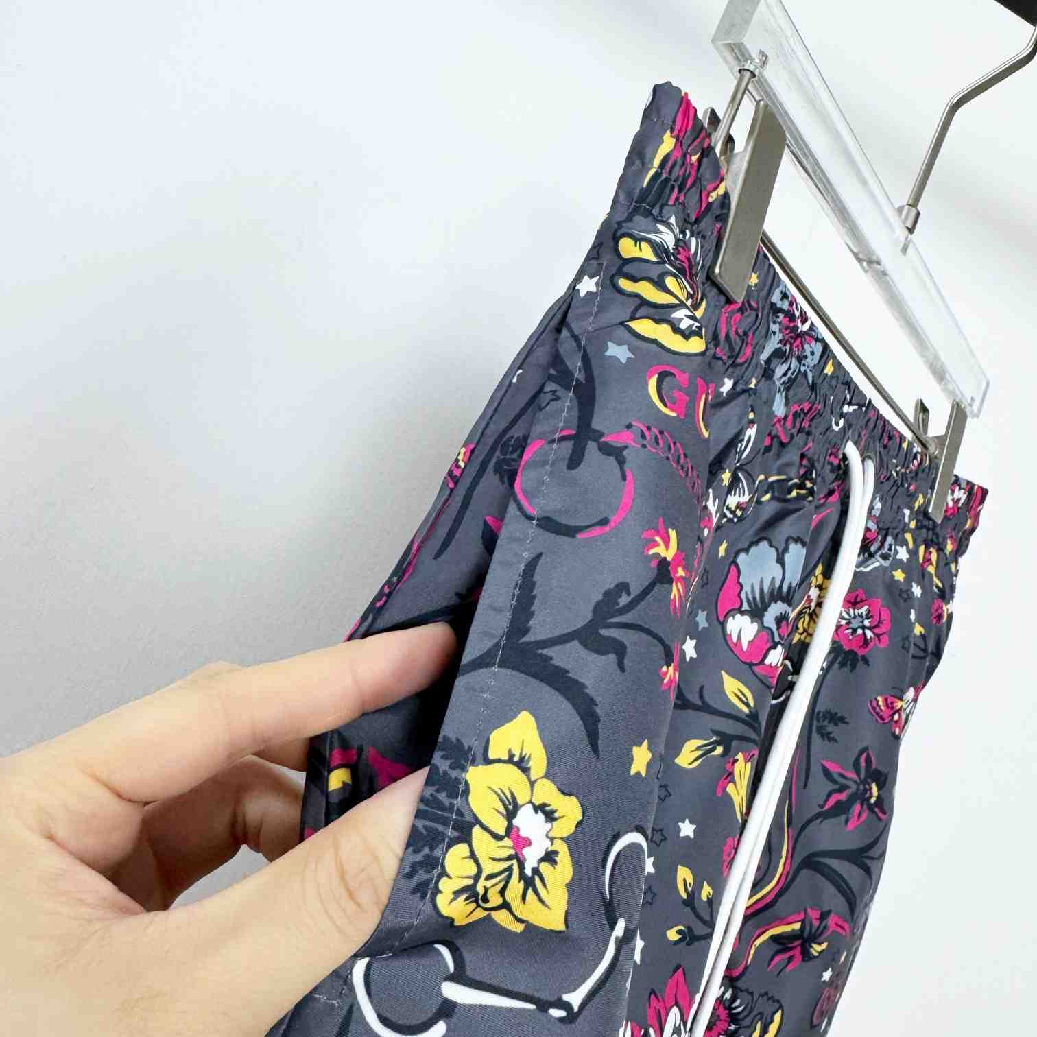 Gucci Punk Floral-print Cotton Short - DopestKickz