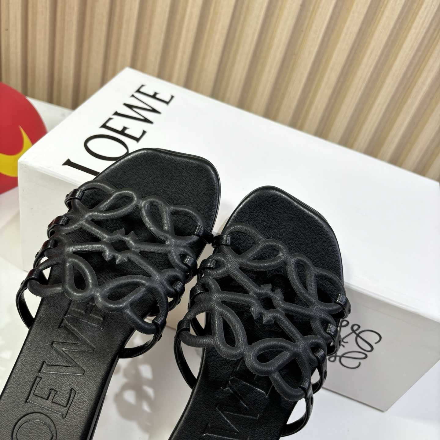 Loewe Petal Anagram Slide In Soft Calfskin - DopestKickz