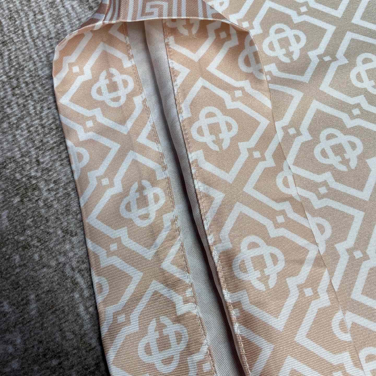 Casablanca Logo-monogrammed Dégradé Silk Trousers  CA3529 - DopestKickz