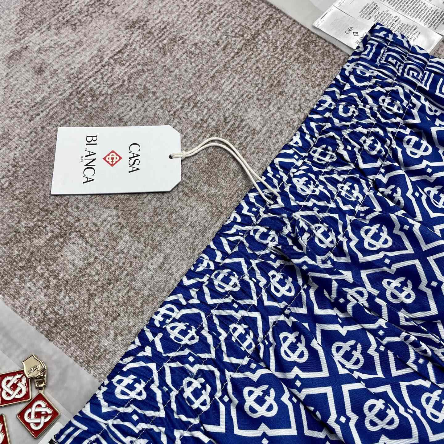 Casablanca Logo-monogrammed Dégradé Silk Trousers  CA3529 - DopestKickz