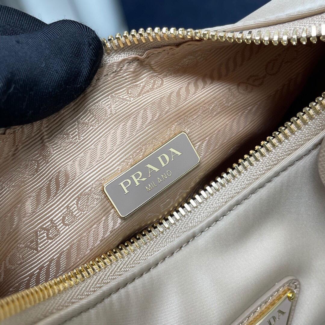 Prada Re-Edition 2005 Re-Nylon And Saffiano Leather Bag With Charm - DopestKickz