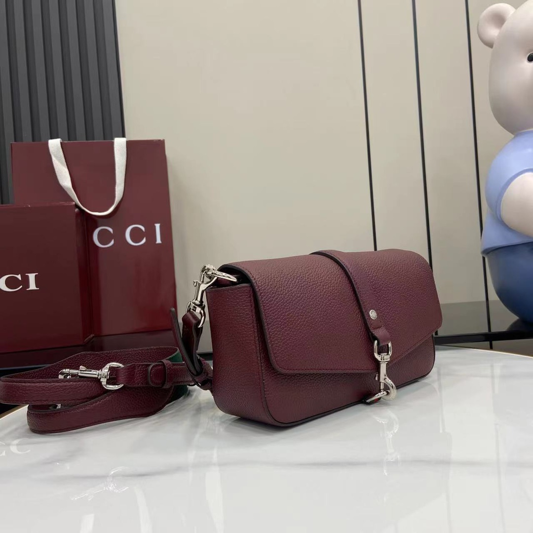 Gucci Small Crossbody Bag With Hook Closure - DopestKickz