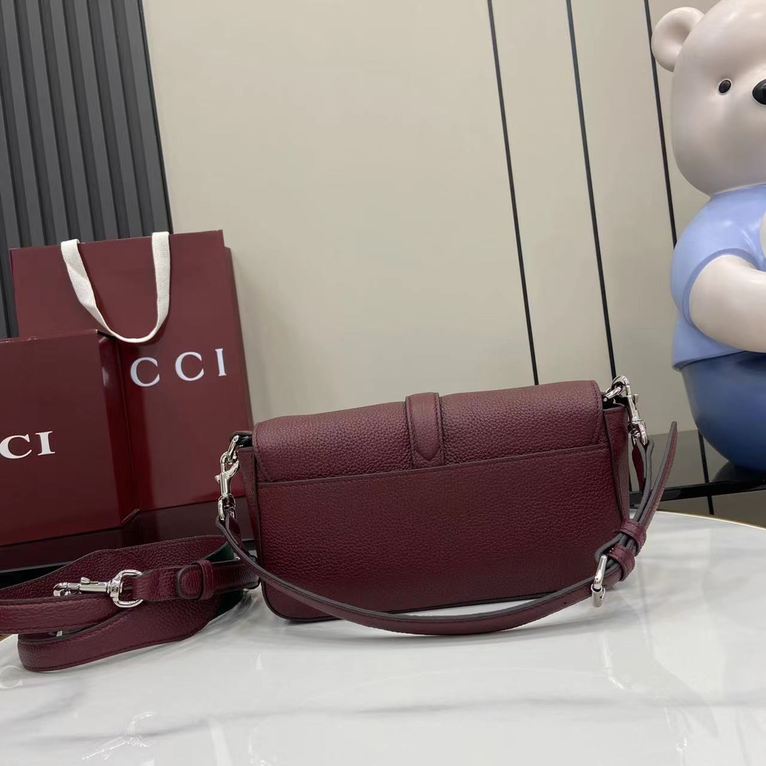 Gucci Small Crossbody Bag With Hook Closure - DopestKickz