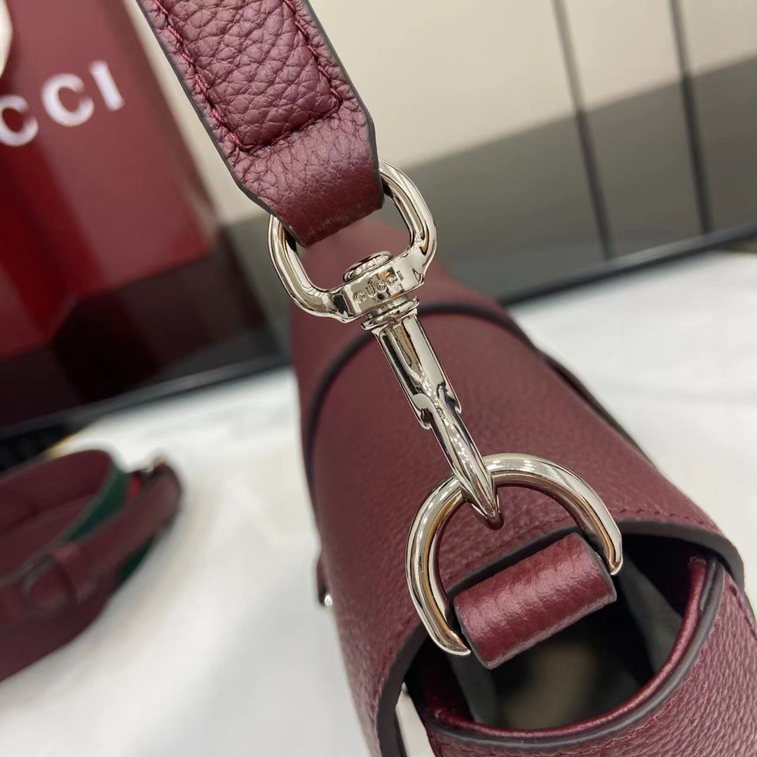 Gucci Small Crossbody Bag With Hook Closure - DopestKickz