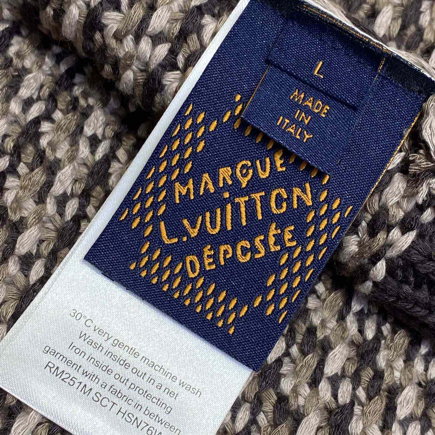 Louis Vuitton Cotton Jacquard Vest   1AHC37 - DopestKickz