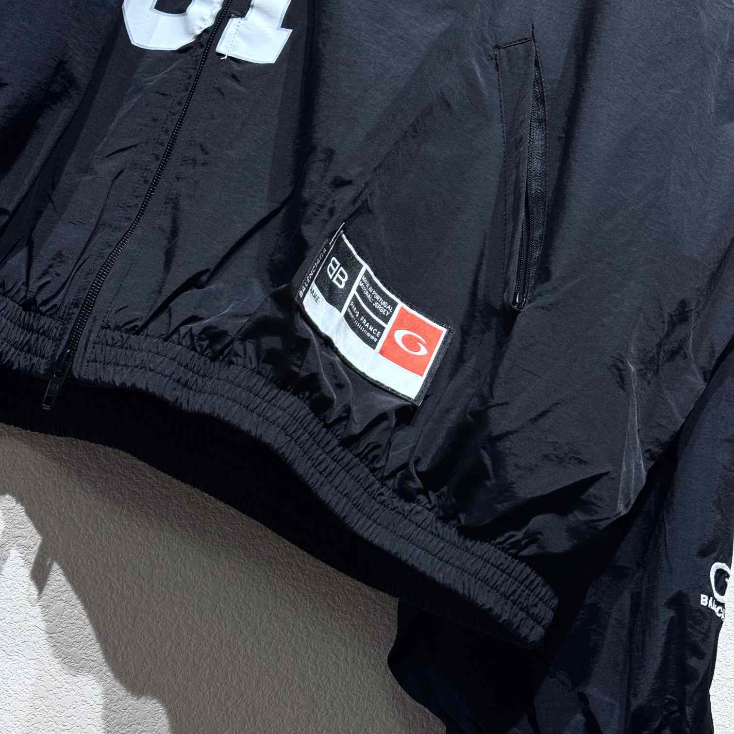 Balenciaga Basketball Series - Tracksuit Jacket In Black - DopestKickz