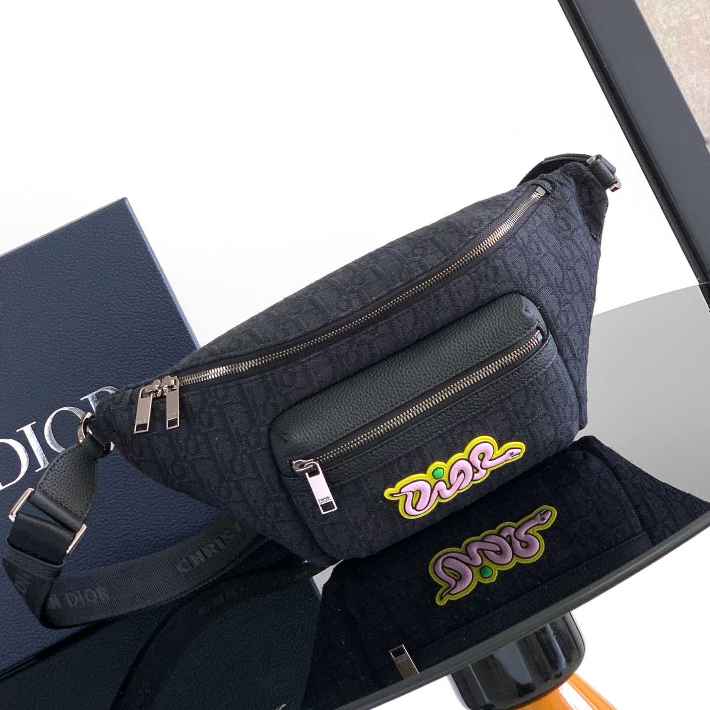 Dior And Kaws Rider 2.0 Belt Bag - DopestKickz