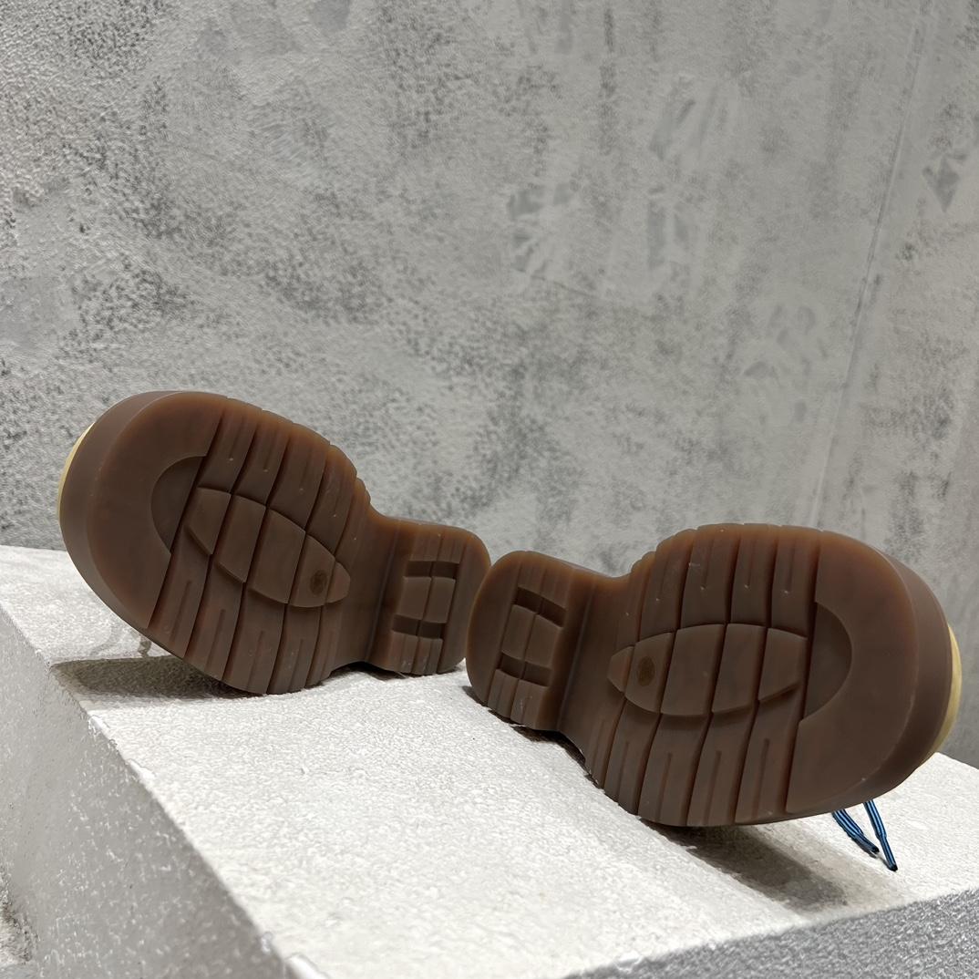 Bottega Veneta Haddock Lace-Up Ankle Boot - DopestKickz